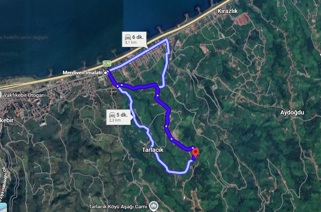 MABEL'DEN VAKFIKEBİR HACIKÖY YOLA SINIR 1.700 M2 SATILIK ARSA